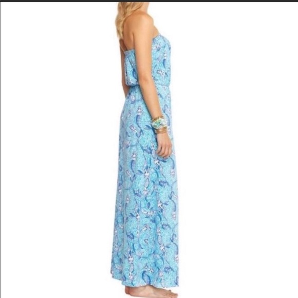 Lilly Pulitzer Marlisa Maxi Dress in Nice Tail - Picture 4 of 7